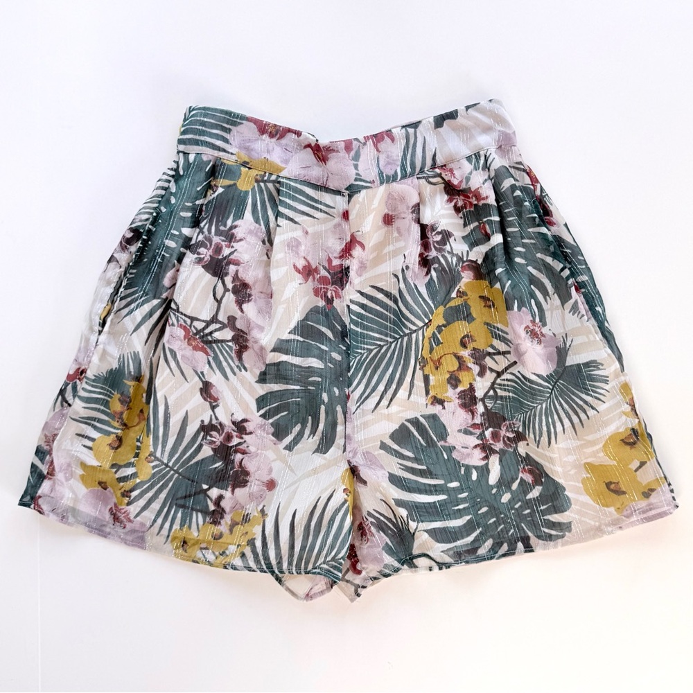 Walter Baker Tropical Floral Print Shorts Size 2